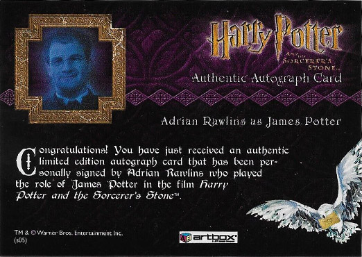 Adrian Rawlins as James Potter - Back