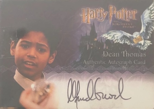 Alfred Enoch as Dean Thomas - Front