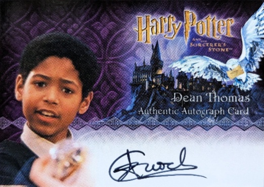 Alfred Enoch as Dean Thomas - Front