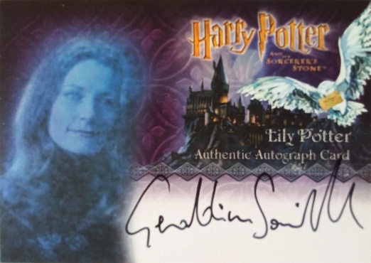 Geraldine Somerville as Lilly Potter - Front