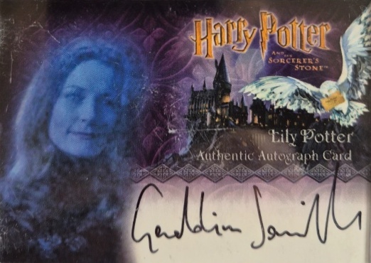 Geraldine Somerville as Lilly Potter - Front