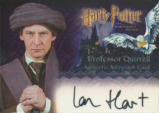 Ian Hart as Professor Quirrell - Front