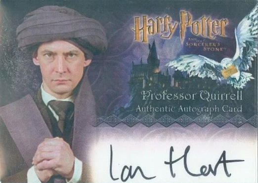 Ian Hart as Professor Quirrell - Front