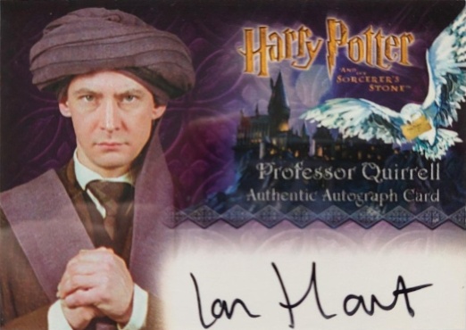 Ian Hart as Professor Quirrell - Front
