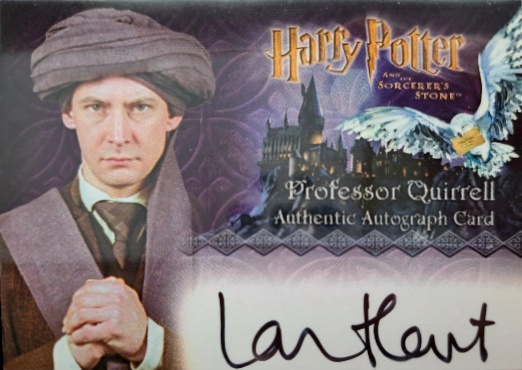 Ian Hart as Professor Quirrell - Front