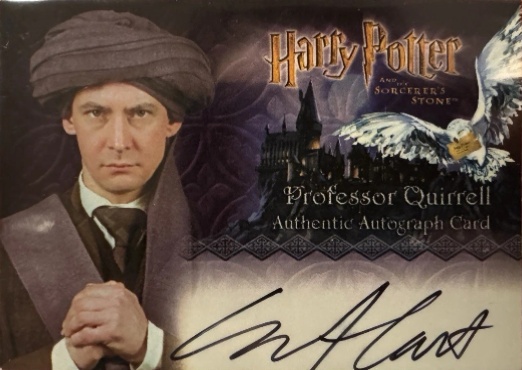 Ian Hart as Professor Quirrell - Front
