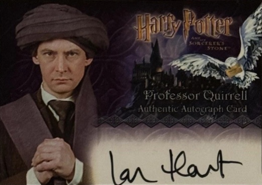 Ian Hart as Professor Quirrell - Front