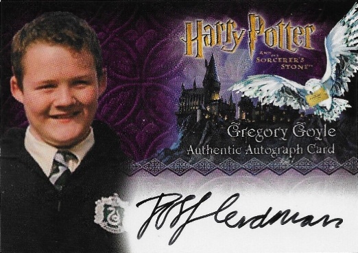 Joshua Herdman as Gregory Goyle - Front