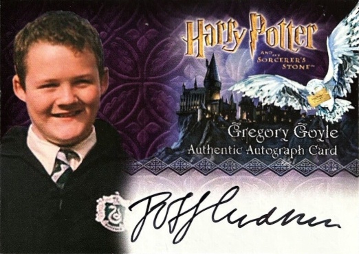 Joshua Herdman as Gregory Goyle - Front