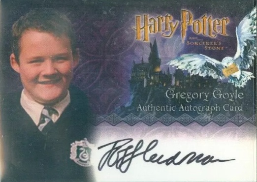 Joshua Herdman as Gregory Goyle - Front