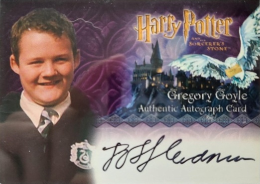 Joshua Herdman as Gregory Goyle - Front