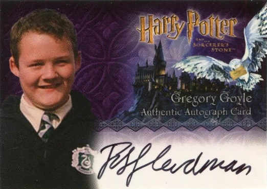 Joshua Herdman as Gregory Goyle - Front