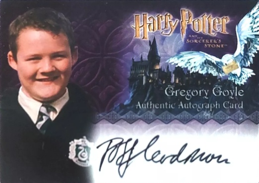 Joshua Herdman as Gregory Goyle - Front