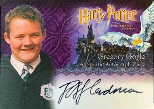 Joshua Herdman as Gregory Goyle - Front