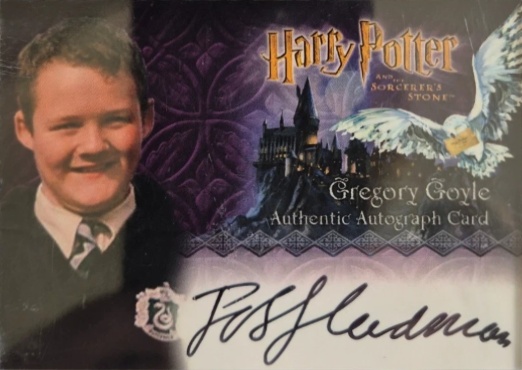 Joshua Herdman as Gregory Goyle - Front