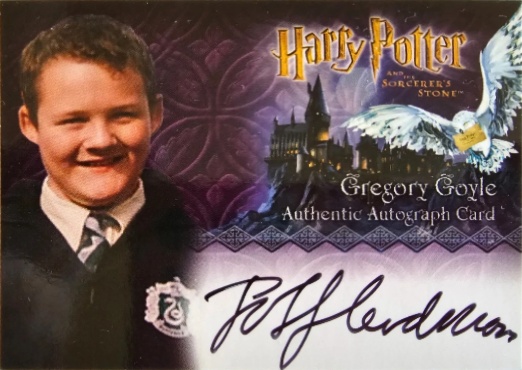 Joshua Herdman as Gregory Goyle - Front
