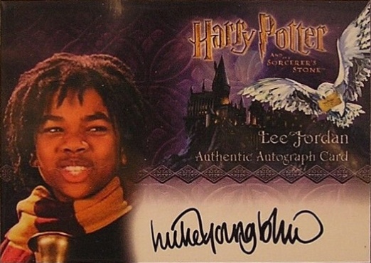 Luke Youngblood as Lee Jordan - Front