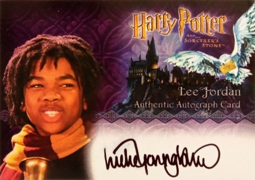 Luke Youngblood as Lee Jordan - Front