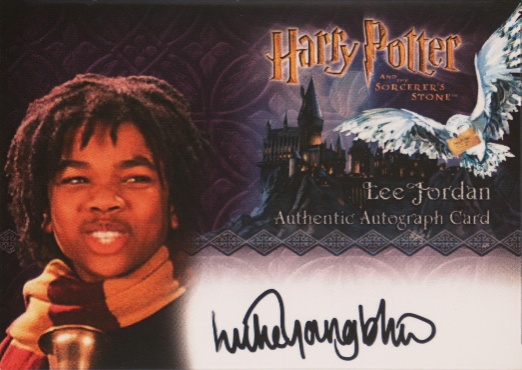 Luke Youngblood as Lee Jordan - Front