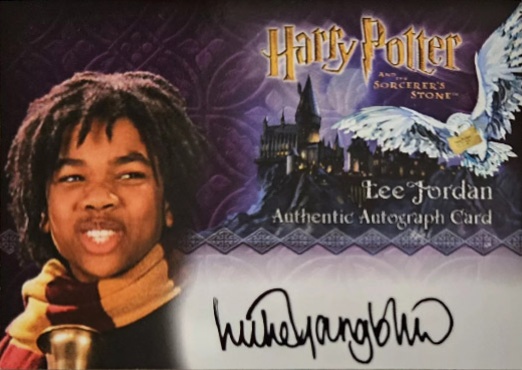 Luke Youngblood as Lee Jordan - Front