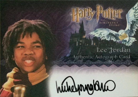 Luke Youngblood as Lee Jordan - Front