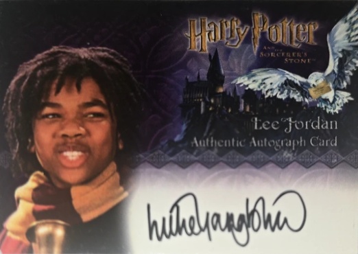 Luke Youngblood as Lee Jordan - Front