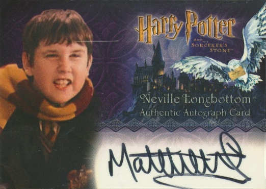 Matthew Lewis as Neville Longbottom - Front