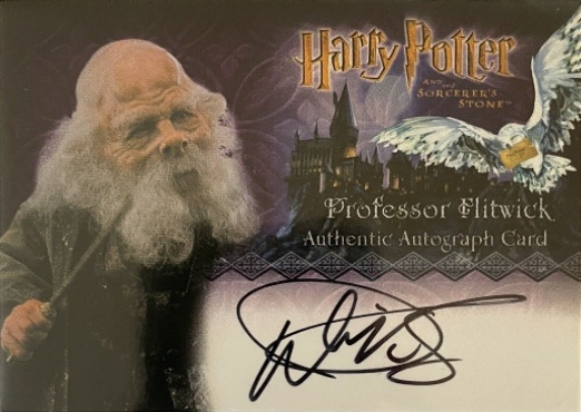 Warwick Davis as Professor Flitwick - Front