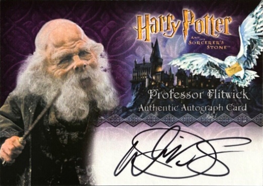 Warwick Davis as Professor Flitwick - Front