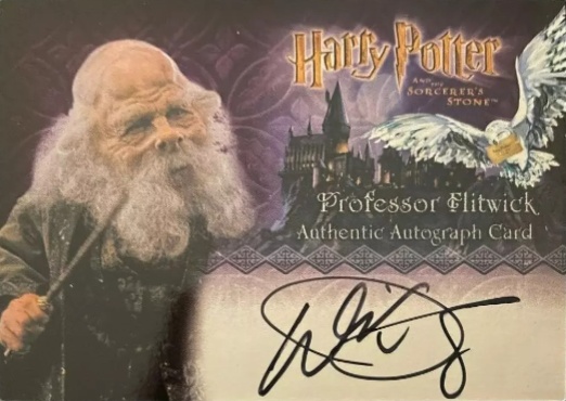 Warwick Davis as Professor Flitwick - Front