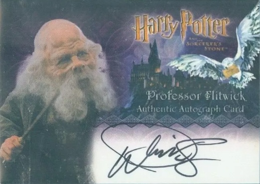 Warwick Davis as Professor Flitwick - Front
