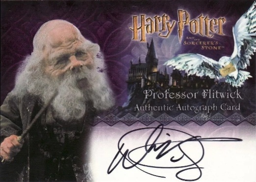 Warwick Davis as Professor Flitwick - Front