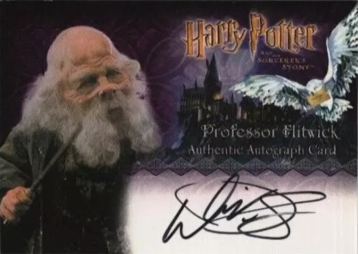 Warwick Davis as Professor Flitwick - Front