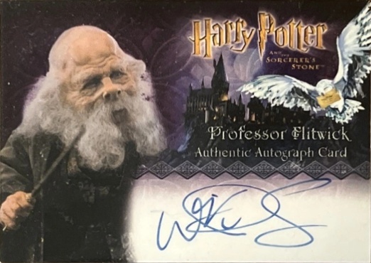 Warwick Davis as Professor Flitwick - Front