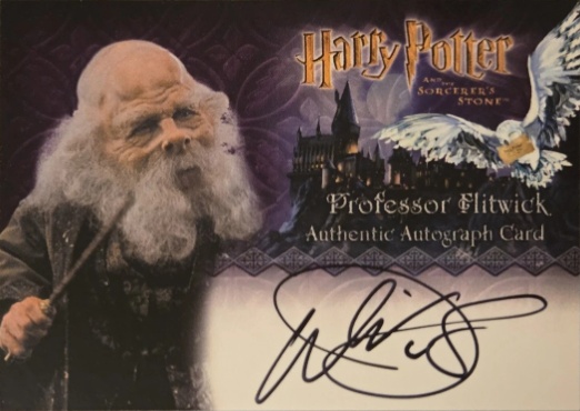 Warwick Davis as Professor Flitwick - Front