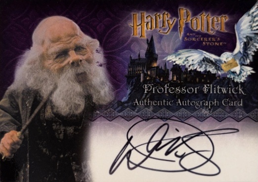 Warwick Davis as Professor Flitwick - Front