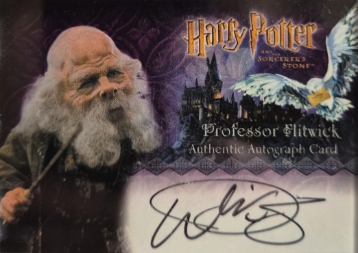 Warwick Davis as Professor Flitwick - Front
