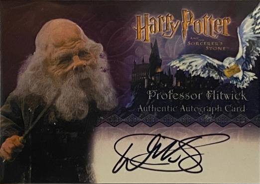 Warwick Davis as Professor Flitwick - Front