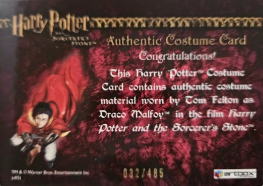 Draco Malfoy's Scarf - Back