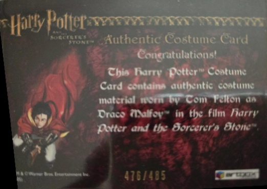 Draco Malfoy's Scarf - Back