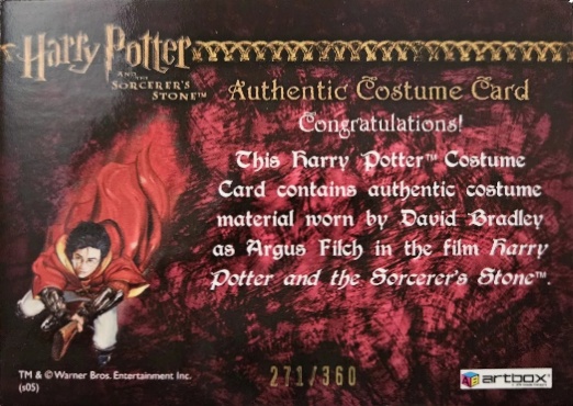 Filch's Pants - Back