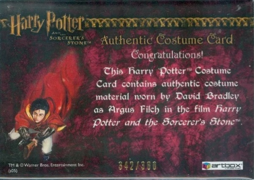 Filch's Pants - Back