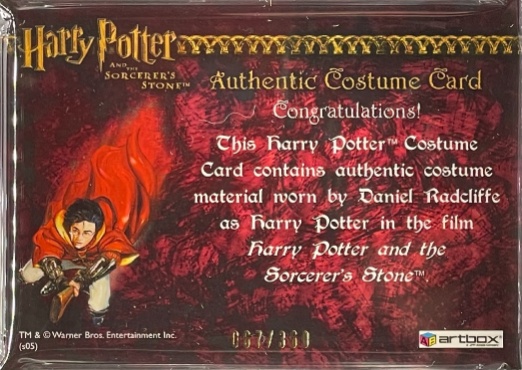 Harry Potter's Pajamas - Back