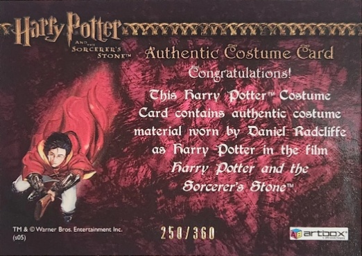 Harry Potter's Pajamas - Back