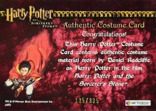 Harry Potter's Quidditch Jumper - Back