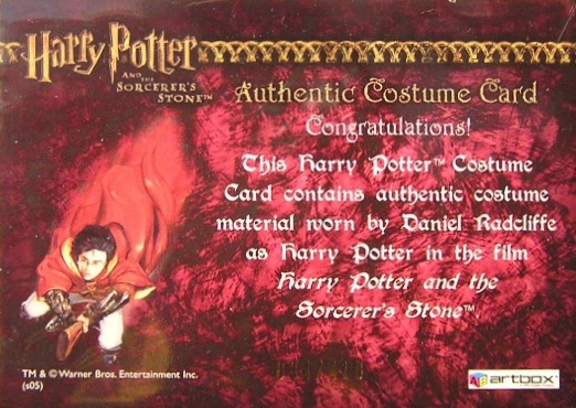 Harry Potter's Quidditch Robe - Back