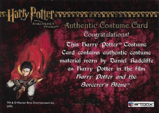 Harry Potter's Quidditch Robe - Back