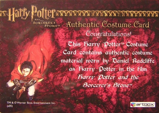 Harry Potter's Quidditch Robe - Back