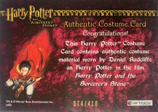 Harry Potter's Quidditch Robe - Back