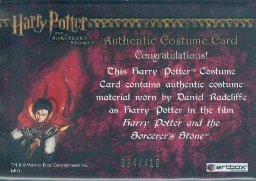 Harry Potter's Quidditch Robe - Back